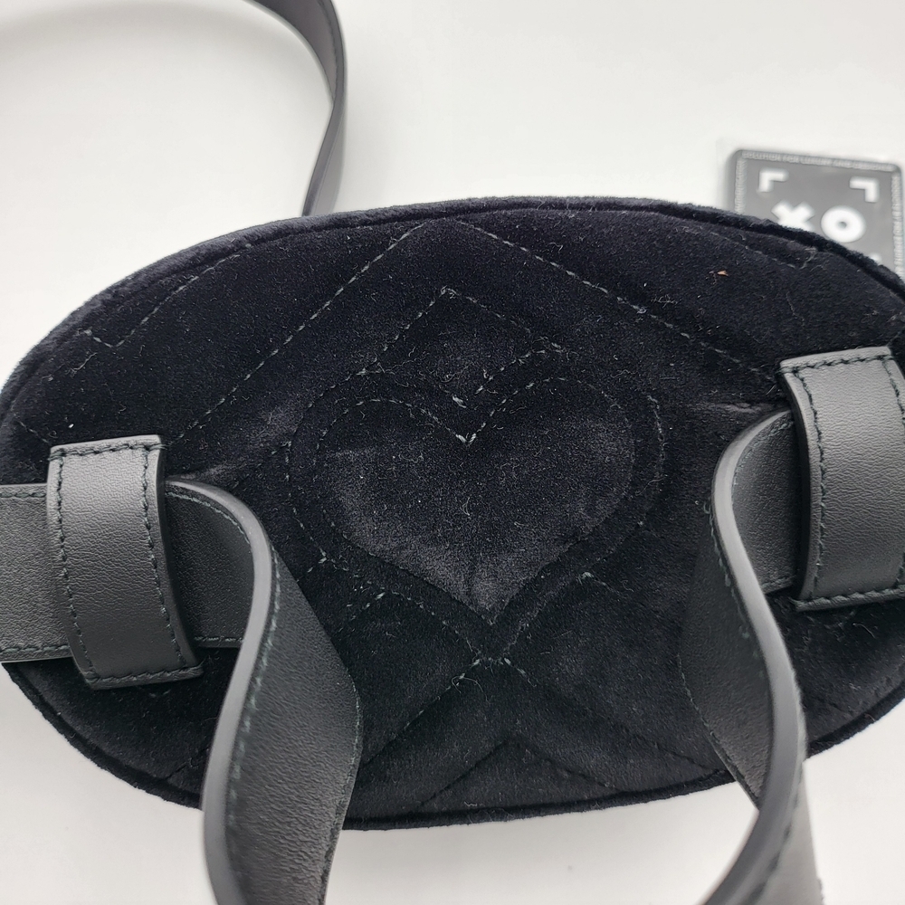 GUCCI GG Marmont Oval velvet handbag/waist bag..Authentic w/COA... - Picture 8 of 16
